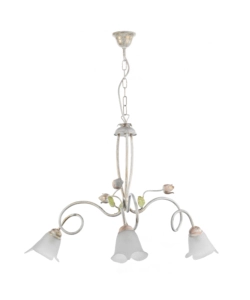 LAMPADARIO 3 LUCI ONLI "WILMA" BIANCO E14